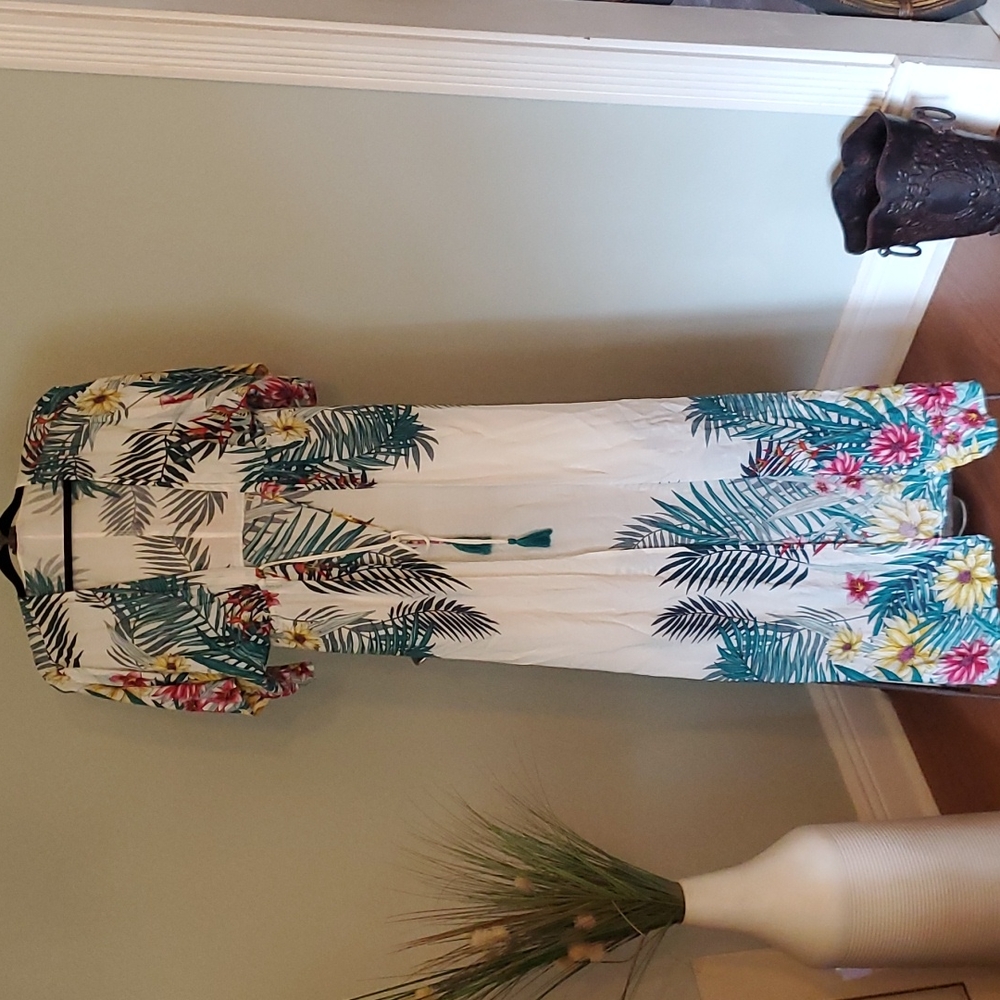 Affection Boho Style Maxi Beach Coverup | Medium